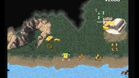 Sega Saturn A - Z - Command & Conquer (Gameplay)