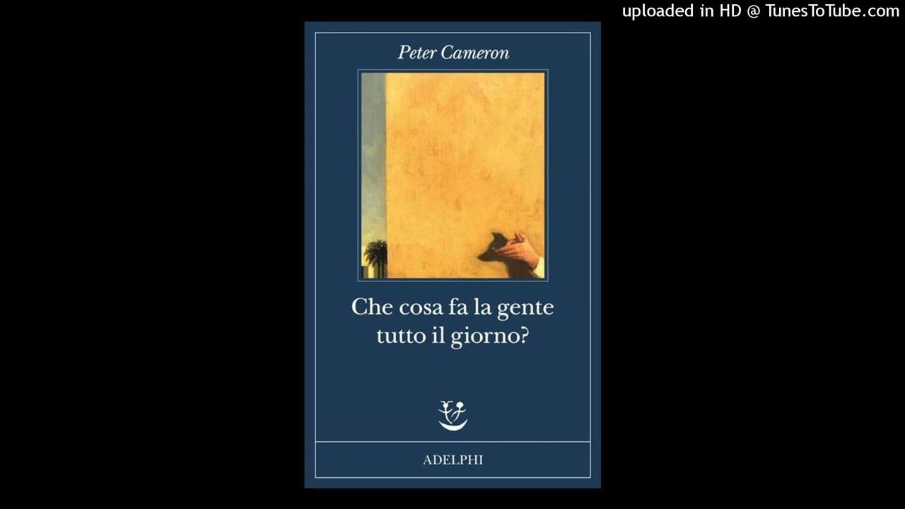 Peter Cameron - Che cosa fa la gente tutto il giorno 