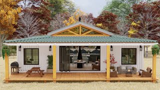 Tiny house Design - 4 20ft Shipping Container House