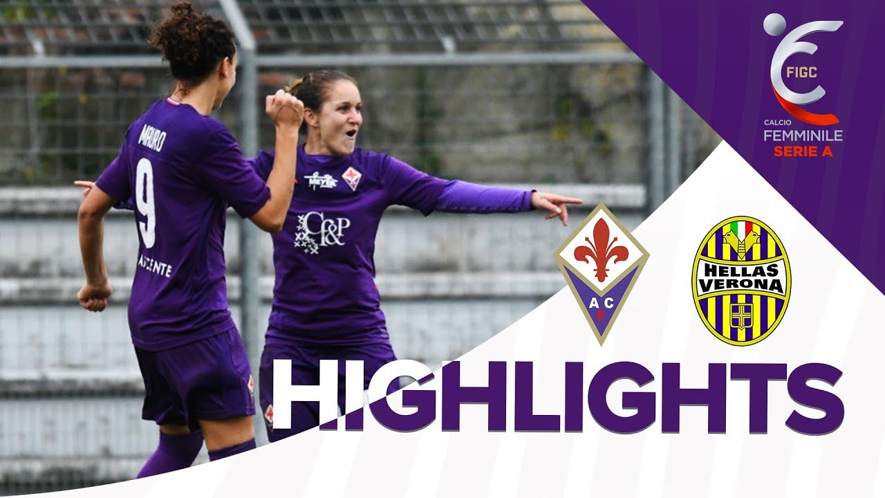 Fiorentina Women s FC Vs Hellas Verona Women 4 2 MATCH HIGHLIGHTS 7 