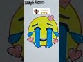 Mix Emoji Drawing || Combine three emojis || Emoji satisfying creative art || #shorts #shortsvideo