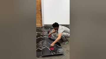 the process of installing floor tiles #construction #floor #tiles #popular #viralshorts #shorts
