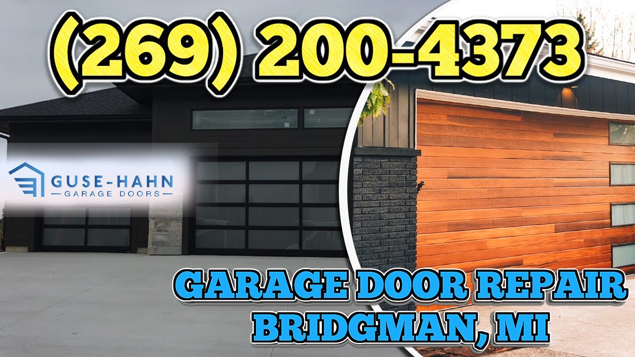 🏡🛠 Bridgman, MI Garage Door Repair (269) 9267411 YouTube