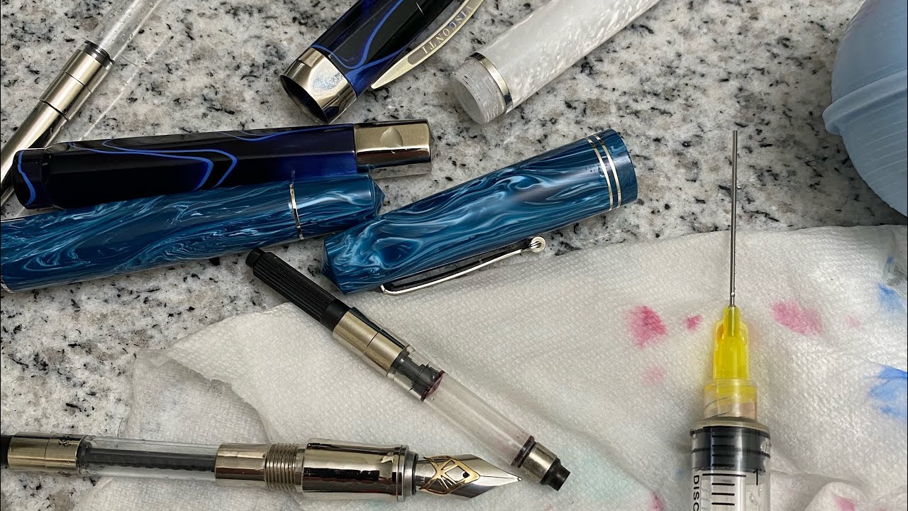 Fountain Pen Cleaning YouTube