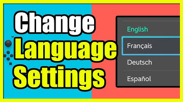 How to Change the Language back to English on Nintendo Switch (Nickname Tutorial)