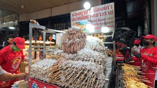 Amazing Grilled Squid in Bangkok Chinatown | Thailand Street Food