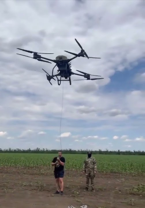 Unique Russian attack-transport UAV "Perun". - YouTube