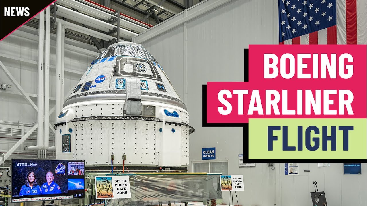 Boeing to launch two NASA astronauts in its first-ever manned space flight