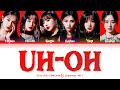 (G)I-DLE Uh-Oh Japanese Ver Lyrics (ジーアイドル Uh-Oh 日本語 歌詞) | Color Coded | Han/Rom/Eng