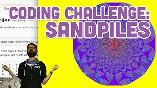 Coding Challenge #107: Sandpiles