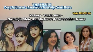 Tiga Bidadari - Desy Ratnasari - Paramitha Russady - Yuni Shara - Lagu hits tahun 90 an