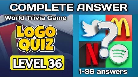 Logo Quiz, World trivia. level 36 Answer @brainitquiz #logoquiz