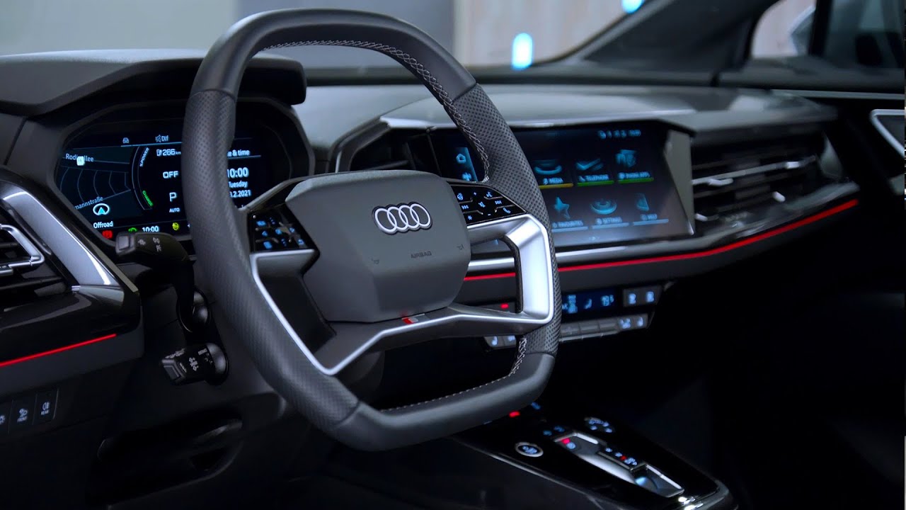 2022 Audi Q4 e tron Sportback – Interior Details 