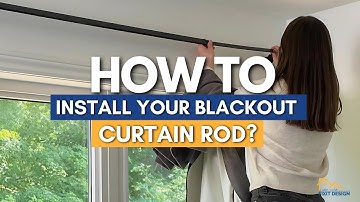 Top Interior Designer Reveals Best Blackout Curtain Rod Installation Techniques