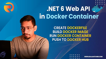 .NET 6 API in Docker Container | Build Docker Image | Use Docker Hub