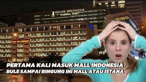 Bule Kaget! Ke Mall di Indonesia Serasa Masuk Dunia Lain, Nggak Nyangka Sampai Segini Megahnya!