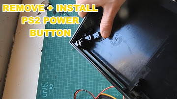 Remove + Install PS2 Power And Eject Button