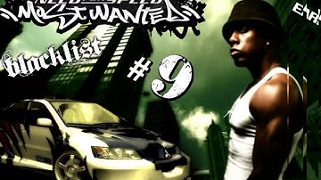 NFS Most Wanted 2005 Blacklist 9 Earl (Music Video)