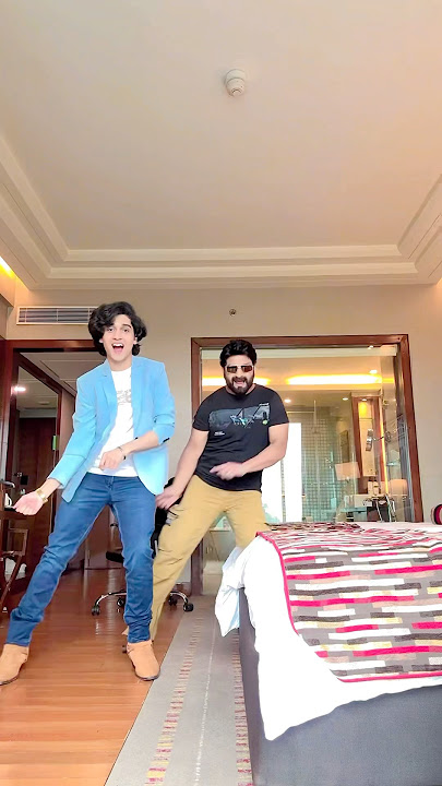 Father-son duo😎 #zidaanshahidaly #fatherson #shorts