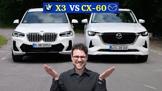BMW X3 PHEV vs Mazda CX60 PHEV - Is Mazda Finally Measuring with BMW ?!