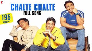 Chalte Chalte | Full Song | Mohabbatein | Shah Rukh Khan, Uday Chopra, Jugal Hansraj, Jimmy Shergill