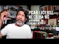 PCAB LICENSE NEED BA NG  ARCHITECT OR ENGINEER IN DESIGN AND BUILD?