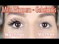 VON 0 AUF 100 l SOFORT lange Wimpern bekommen mit DROGERIE PRODUKTEN!