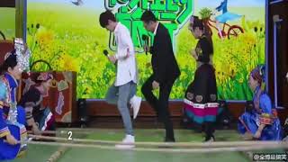 Wang Yibo Xiao Zhan Jump • 20170324 Day Day Up