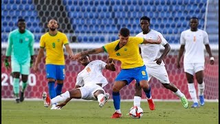 ?Kết quả Brazil vs Bờ Biển Ngà tại Olympic Tokyo: Thẻ đỏ và thất vọng