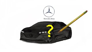 Can the Mercedes EQS Be Drawn With a Regular Pencil?