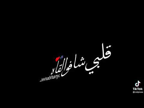 انتي حبك حياة قلبي شافوا ولقاه