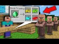 Minecraft noob vs pro pourquoi noob vend la voiture la plus rare tous ce villagers100  la trane