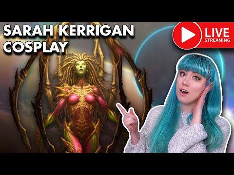 Sculpting Sarah Kerrigan Cosplay from Starcraft