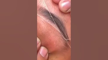 #Eyebrow Threading Tutorial For Beginners 2025 - #beauty#makeup #makeuptutorial #shortvideo