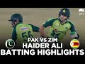 Remarkable Batting By Haider Ali | Pakistan vs Zimbabwe | 2nd T20I 2020 | PCB | MD2E