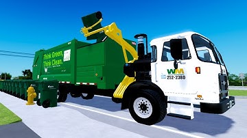 Roblox Garbage Trucks | Autocar ACX Heil Python Garbage Truck on Trash