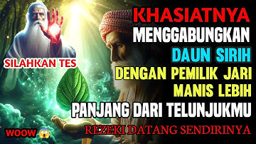 JIWA TERPILIH💫 Uji Energi Gaib Daun Sirih & Jari Manis Ini Ternyata Buka Pintu Rezeki Tanpa Diminta