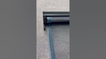 Very narrow recoiled invisible screen window# Liangning Door and Window Protective System
