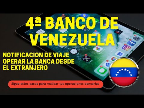 Realizar operaciones bancarias desde otro país - Cuentas Venezolanas - Banco de Venezuela