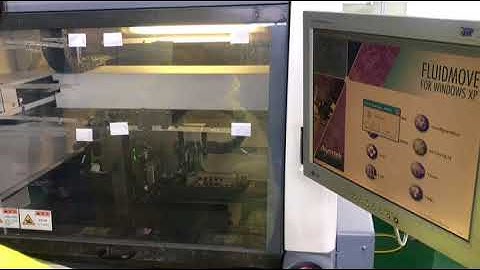 Initialization of Asymtek X1020