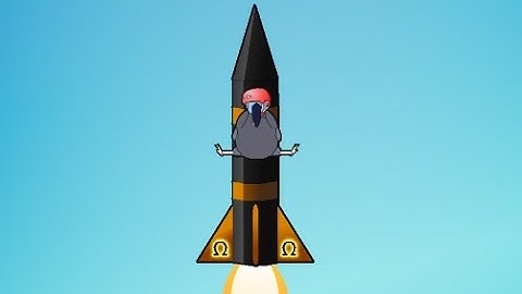 Dodo flies into space in Learn to Fly 3