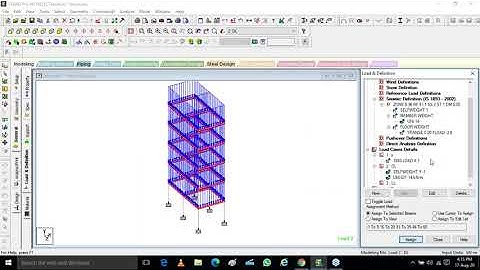 Design of RC Structural ( multistorey building ) usnig STAAD pro for begginners