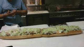 36 inch, 5 lb, Big Mike's Philly Cheese Steak Challenge in 30 min