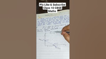 Class 10 CBSE Maths Chapter 3 Exercise 3.1 Pair of Linear equations in two variables #cbsemaths