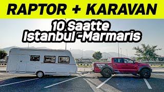 Ford Raptor ile karavan uzun yol VLOG | Marmaris - İstanbul by Benzin TV 31,425 views 7 months ago 24 minutes