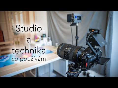 Moje nové studio a technika, co používám 🎥🎤💻