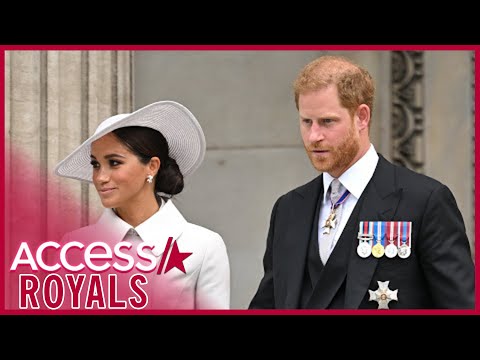 Were Meghan Markle & Prince Harry BOOED Leaving Queen’s Jubilee Service?