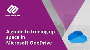 A brief guide on how to free up space used by OneDrive files