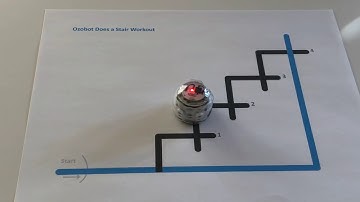 Ozobot Does a StairWorkout