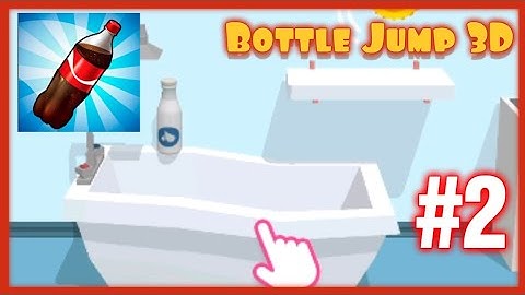 🍾 BOTTLE JUMP 3D Walkthrough gameplay (Android IOS) #shorts